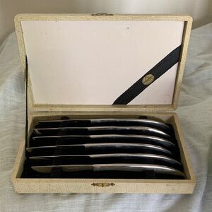 Armack Japan Vintage Silver Knife Set